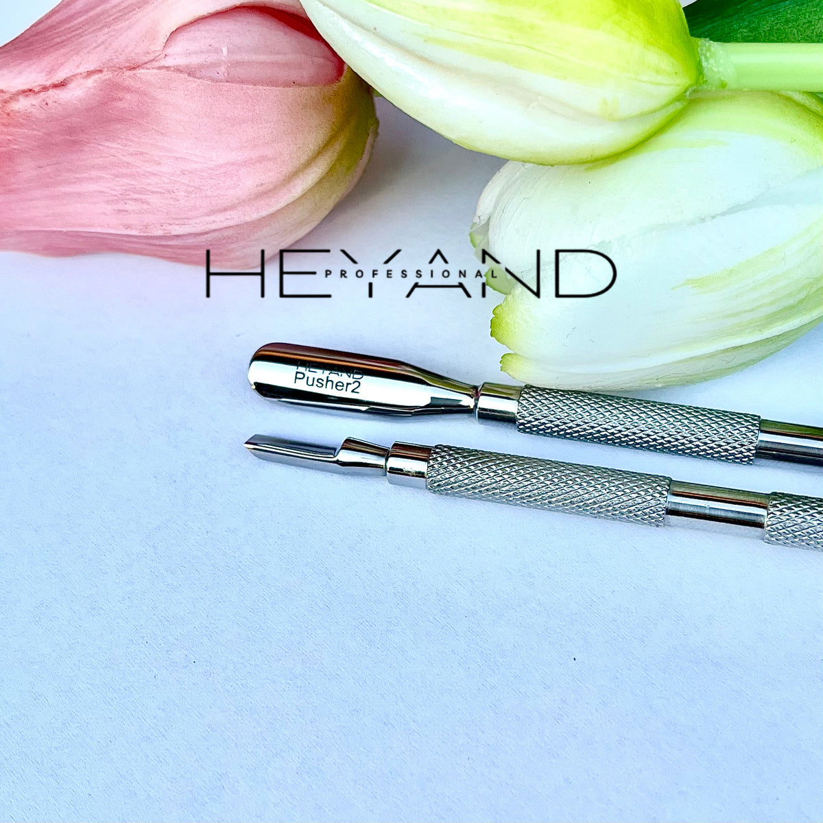 HEYAND Pusher 2 Premium Leather Pusher-Scraper Manicure
